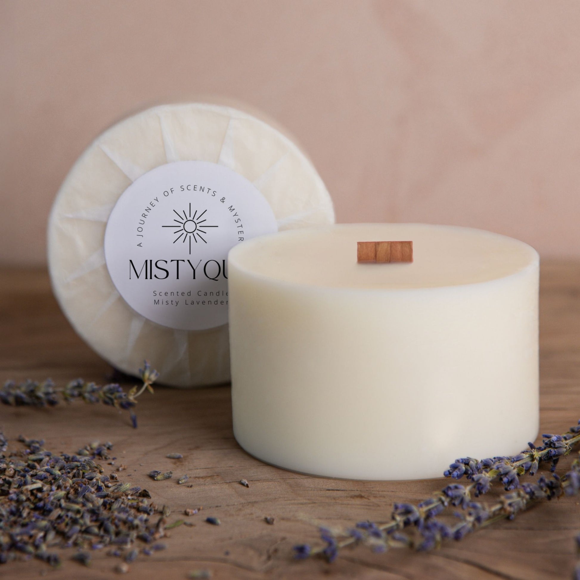 Calming Scents Candle | Lavender Eco-Friendly Candle | MISTYQUE