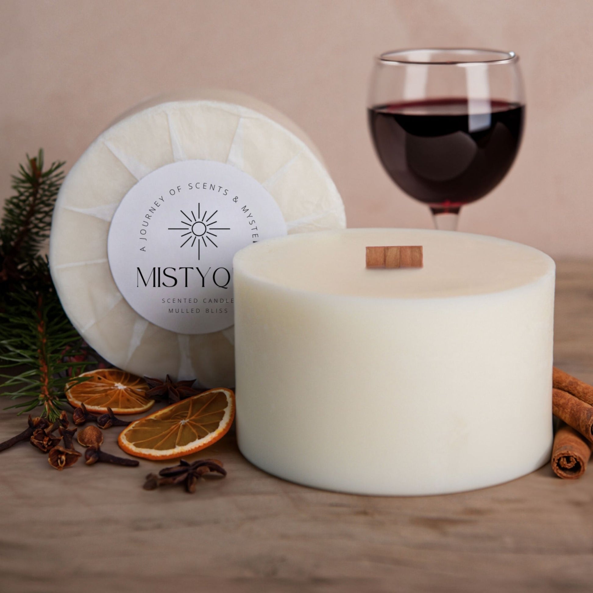 Cosy Christmas Candle - Mulled Bliss Candle Refill | MISTYQUE