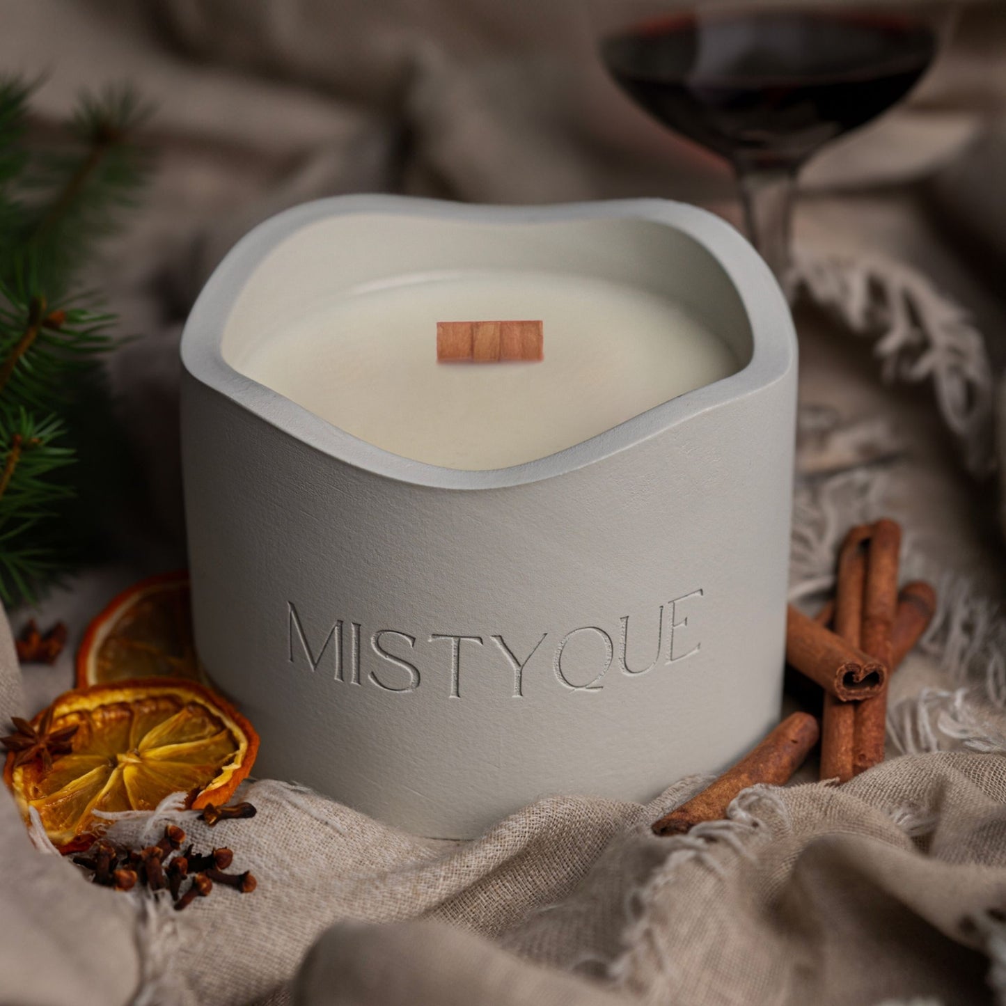 Cosy Christmas Candle - Mulled Bliss Candle Refill | MISTYQUE